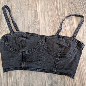 The Cecily Denim Bralette